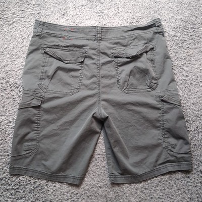 Union Bay Shorts Men 36 Gray Cargo Outdoor Hiking Gorpcore Normcore Casual