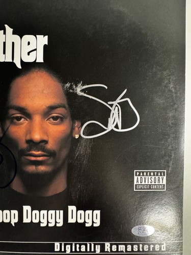 SNOOP DOGG signed auto (THA DOGGFATHER) Album Vinyl LP RECORD w/ COA PSA AO78855 - Picture 2 of 5
