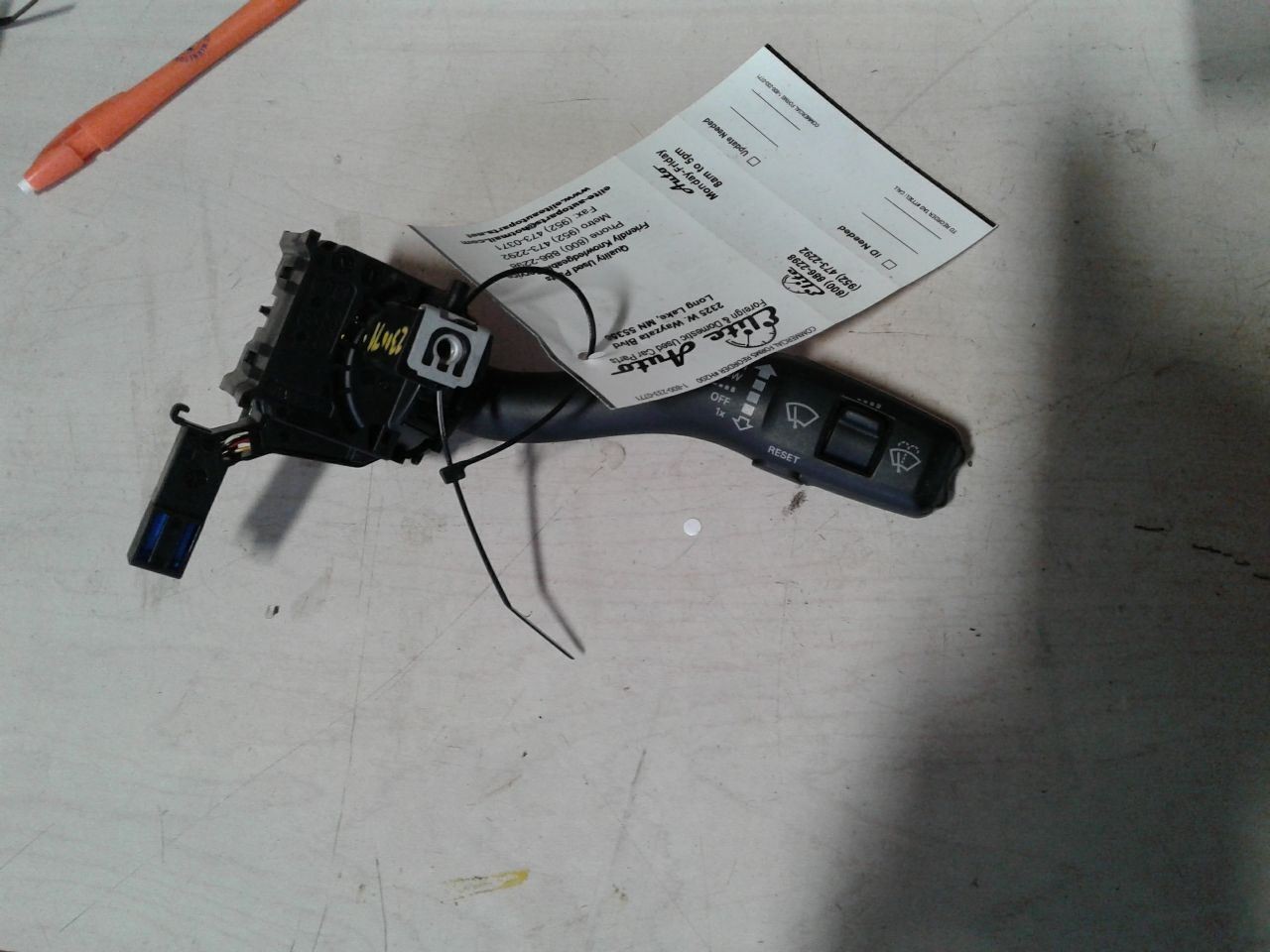 Audi R8 LMS Evolution 2008-2010 Combination switch P/N 496700