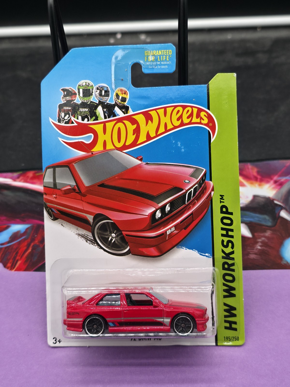 S1992 Hot Wheels HW Workshop '92 BMW M3  195/250 