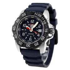 Luminox Navy SEALs RSC 3250 Series Quartz Watch 3253CB Stainless Steel Used