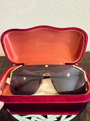 Gucci Shield Sunglasses for Women for sale | eBay