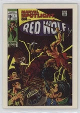 1984 FTCC Marvel Superheroes First Issue Covers Spotlight On Red Wolf #50 01v6