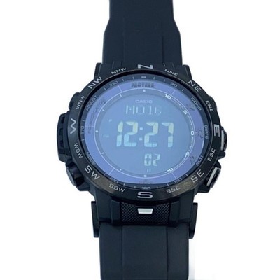 CASIO PRO TREK Case Size 3.9 ×3.9cm Used Watch #257925
