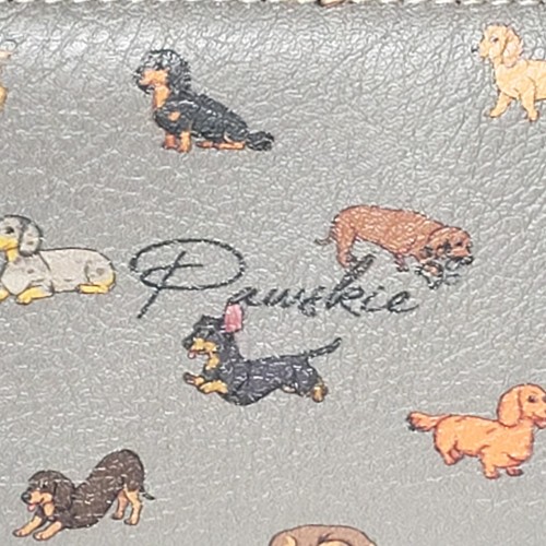 PAWSKIE Dachshund Dog Zippered Wallet Clutch Purse 7.5x4" - Picture 2 of 16