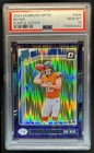2024 Donruss Optic Bo Nix Purple Shock Rated Rookie #209 Broncos PSA 10