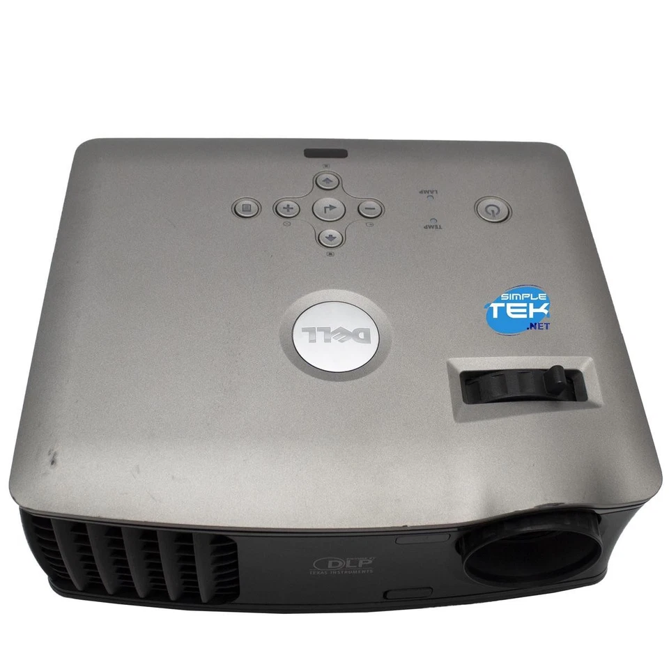Dell 1800MP Video Projector VGA Portable 2100 Ansi Lumens Without Remote - Image 2 of 4
