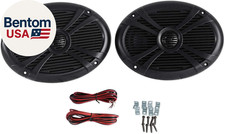 RMSTS69B 1000W 6X9 2-Way Marine Speakers, Waterproof, PEI Dome Tweeter, High-Pow
