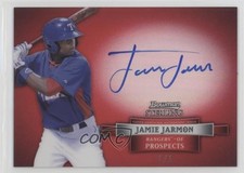 2012 Bowman Sterling Prospect Red Refractor 1/1 Jamie Jarmon #BSAP-JJ Auto k0w