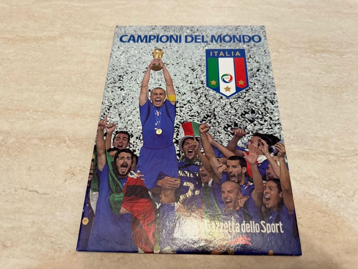 Campioni Del Mondo It 2006 Bolaffi Gazzetta Dello Sport