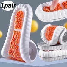 Sport Insoles Full for Feet PU Air Cushion Sole Soft Breathable Shock Absorption