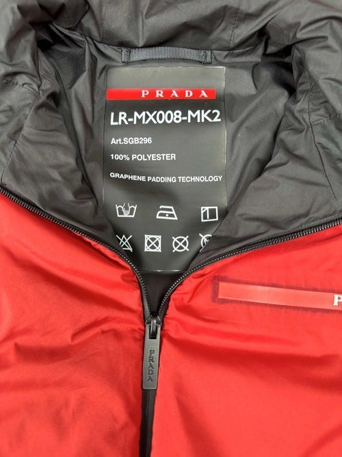 Prada Polyester Lightweight Padded Down Jacket - … - image 5