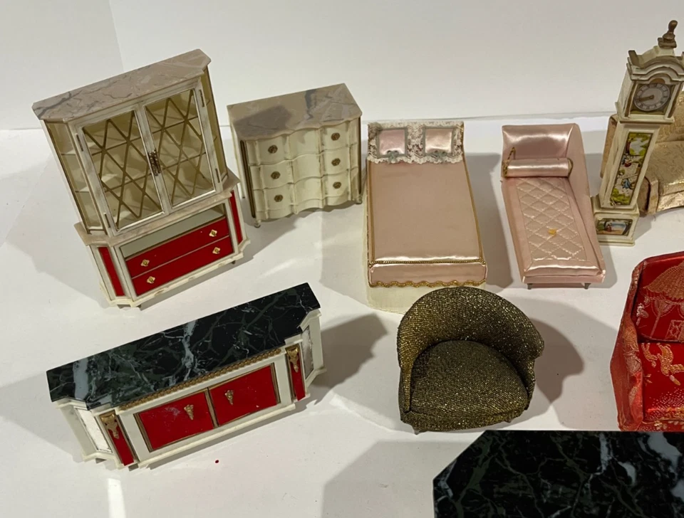 Идеальный миниатюрный кукольный домик мебель маленькая принцесса фантазия 11 шт лот - Изображение 2 из 3