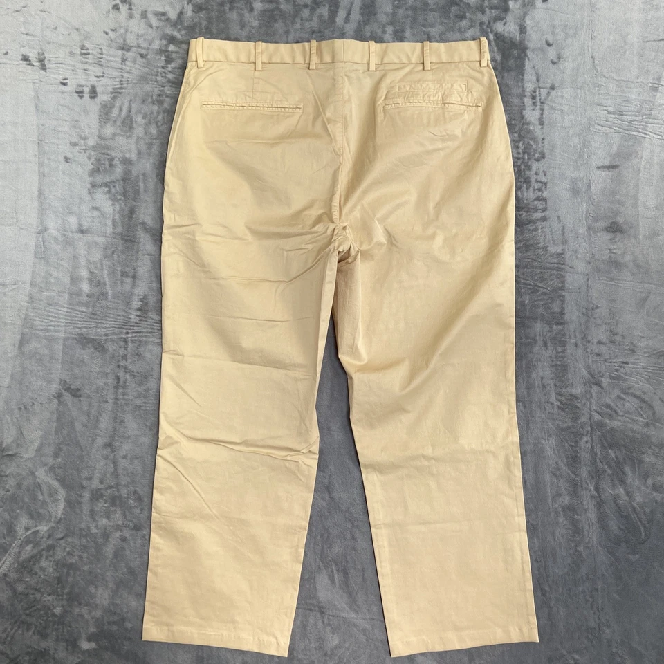 Pantalones chinos Bobby Jones vintage nuevos para hombre talla 40 beige Foto 2 de 4