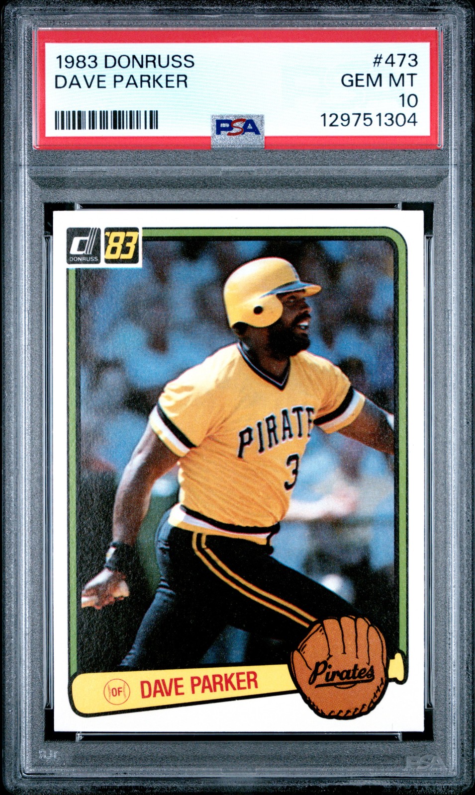 1983 DONRUSS #473 DAVE PARKER PSA 10