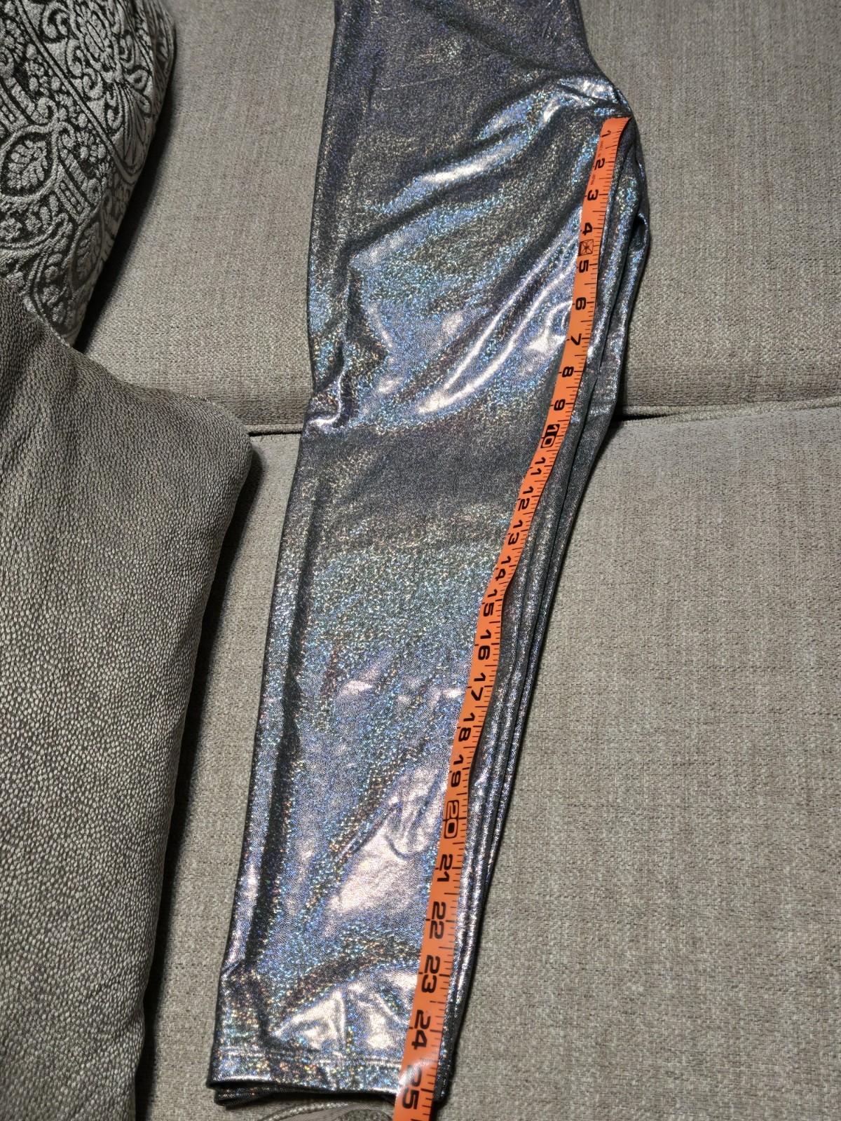 ALTRA Leggings Victoria's Secret rosa L G argento attivo argento metallizzato stretto