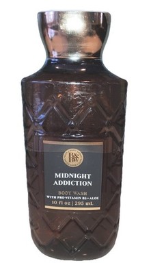 Bath & Body Works MIDNIGHT ADDICTION Shower Gel Body Wash 10 oz Coffee Plum