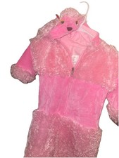 Pink Poodle Infant Halloween Costume One Piece Plush NWT New