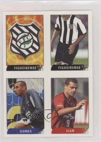 2004 Campeonato Brasileiro Stickers Kit Pix Figueirense FC Heurelho Gomes Ilan