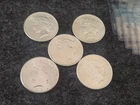 1925 Liberty Peace Silver Dollars - Lot of 5 - FREE SHIPPING!