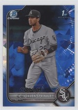 2022 Bowman Chrome Draft Sapphire Edition Jordan Sprinkle #BDC-183 0oa7