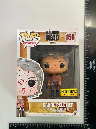 Funko Pop! The Walking Dead: Carol Peletier #156 Hot Topic Exclusive Figure i04