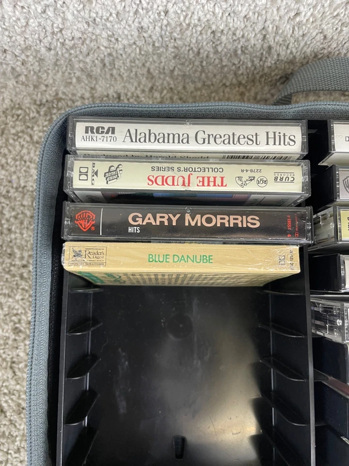 Lot 24 Various Artists Cassette Tapes with Coast Storage Bag - Image 3 of 4