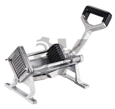 1PC Manual French Fries Potato Chips Maker Fruit Vegetable Cutter with 3 Blades 