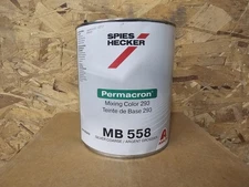 Axalta Spies Hecker Mb 558 Silver Coarse 3.5 L 