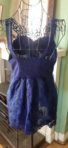Top donna blu navy taglia L - Foto 2 di 2