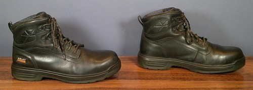 ARIAT Turbo 6 Stivali Lavoro Uomo – Impermeabili, Puntale In Carbonio, Tecnologia ATS, Nero, 42 EU Larga