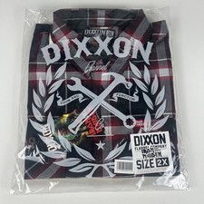Dixxon Flannel Co "Iron Maiden 50th Anniversary" Shirt Men's Size 2XL