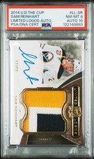 2014 The Cup Limited Logos #LL-SR Sam Reinhart /50 PSA DNA