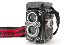 Read Exc 5 Rolleiflex 3.5B Medium Format 6x6 TLR Film Camera Tessar Lens JAPAN