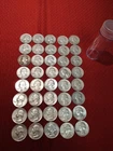 Full Roll of 40 Washington Silver Quarters Mixed Mints/Dates Mostly AU