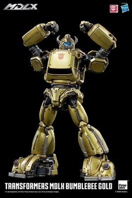 Threezero MDLX Transformers Bumblebee Gold Edition Actionfigur Limitiert 2000