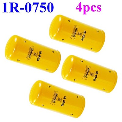 4X Fuel Filter Sealed 1R-0750 Replace For Autocar Truck CAT 1R0750 1R0750