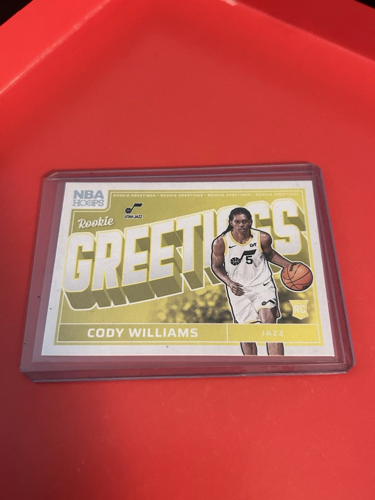Cody Williams trading card