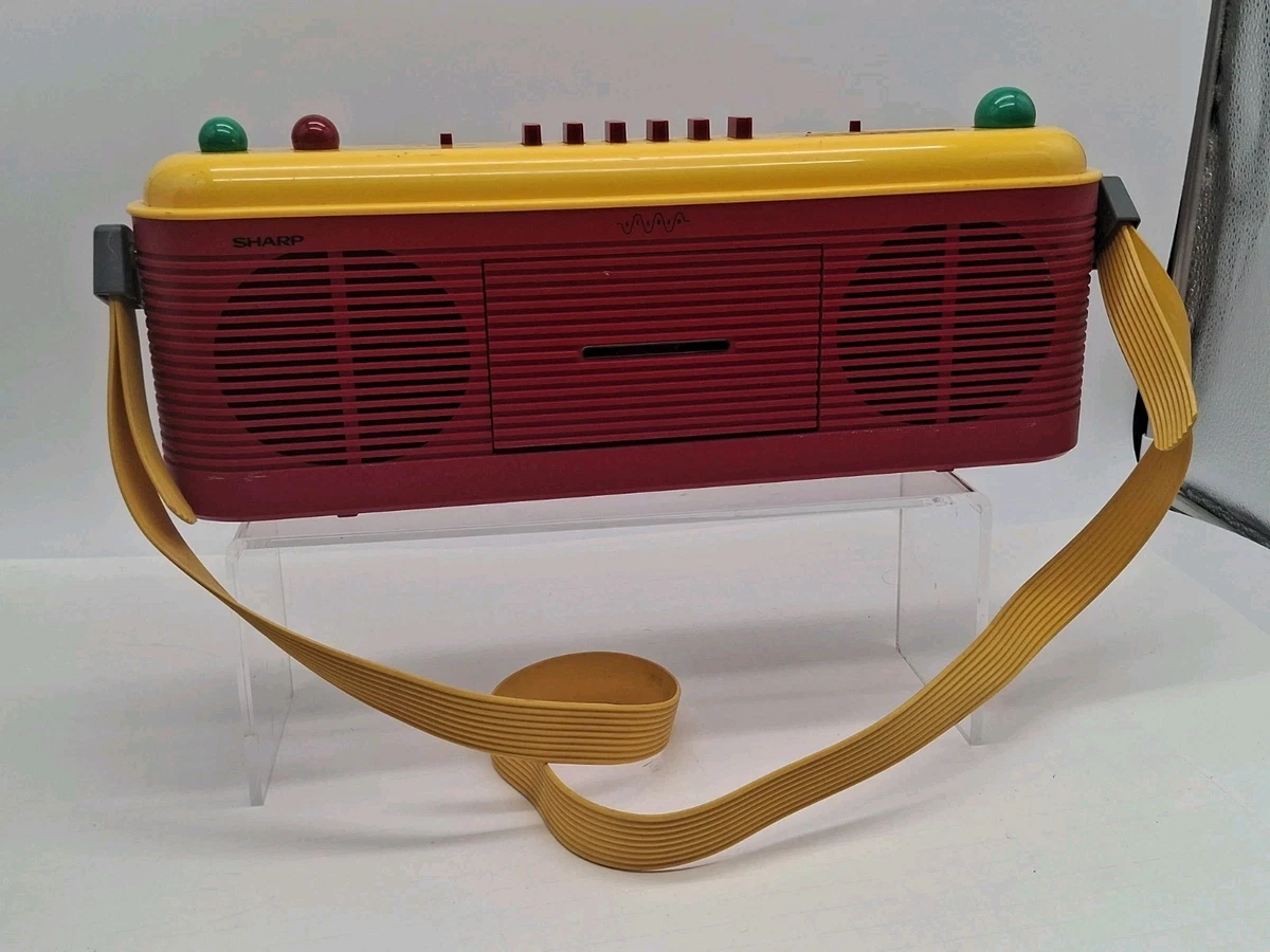 Sharp Red Portable Stereos & Boomboxes for sale | eBay