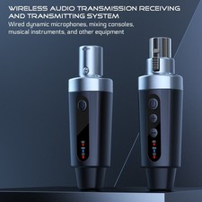 Wireless Audio Transmission Device for DynaFor Mic XLR For Microphones
