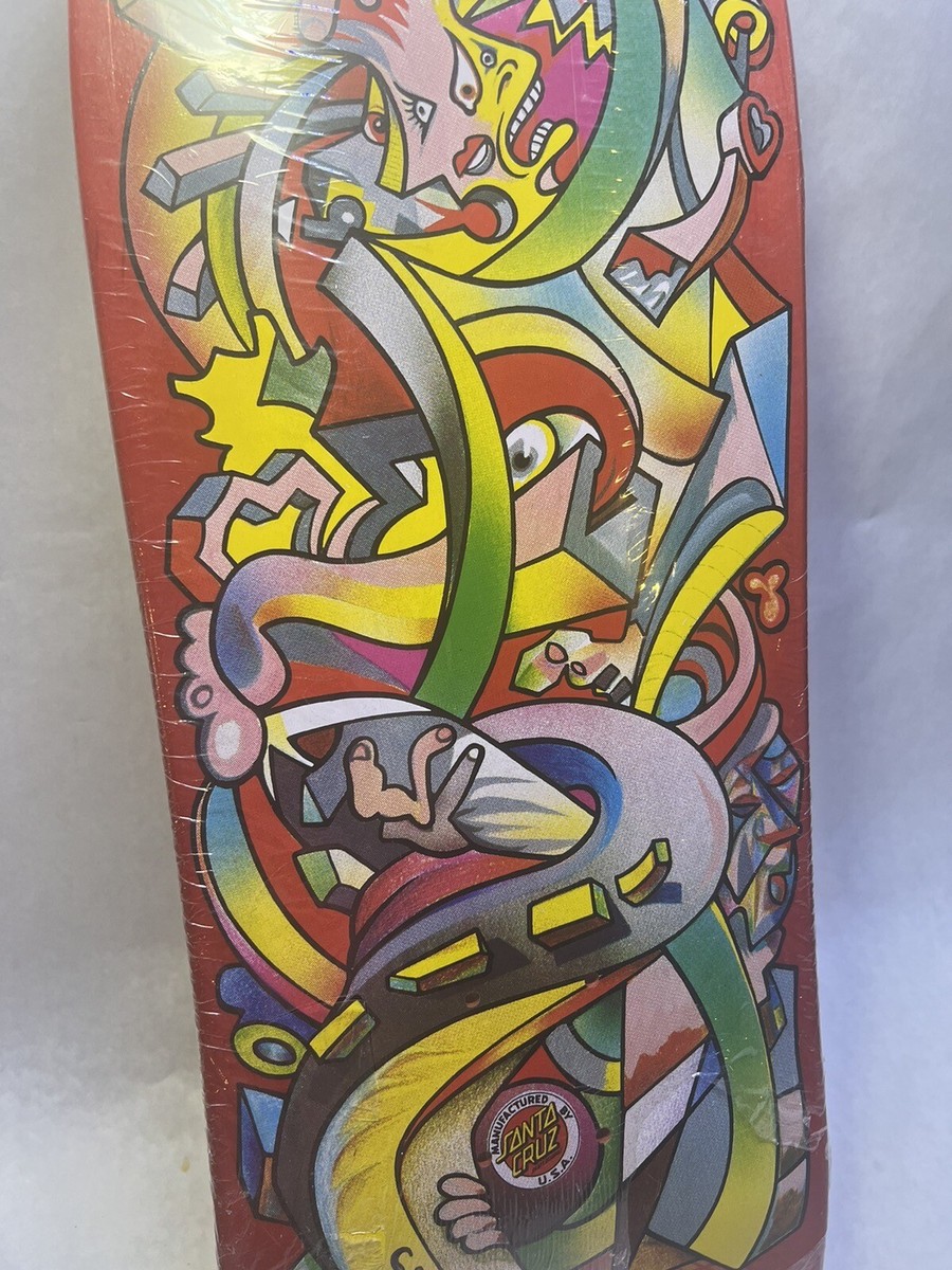 Santa Cruz Skateboard Deck Christian Hosoi Black Picasso