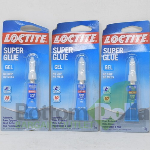 Loctite Fast Acting Moisture Resistant Gel Super Glue 0.07 oz. Clear (3