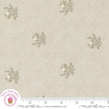 Moda RIDGEWOOD 14972 12 Taupe Beige Floral MINICK SIMPSON Quilt Fabric