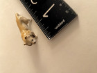 Rare ROSENTHAL MINIATURE "LION SNEAKING" FIGURINE- c.1932 original, stamped work — photo 7