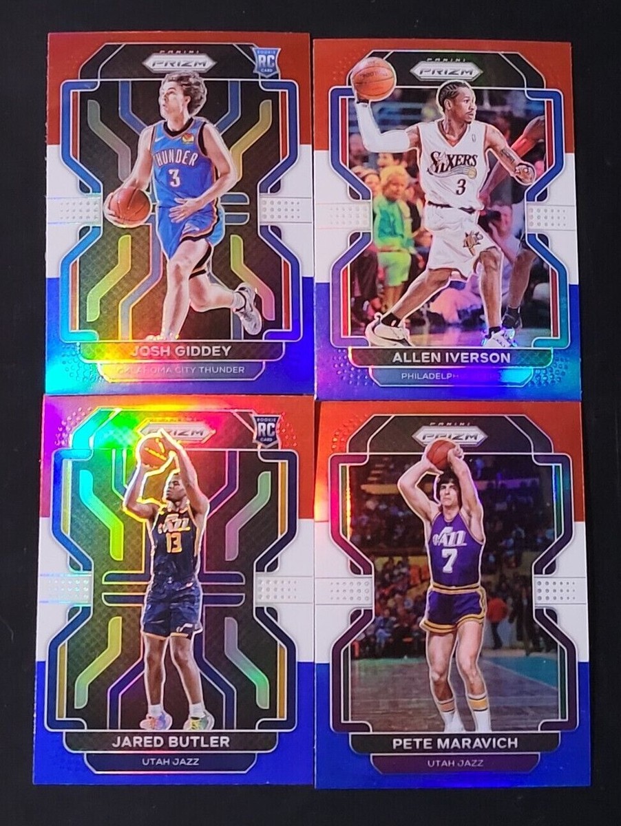 2021-22 Prizm Basketball Legend Rookie RED WHITE BLUE PRIZMS 242-330 You  Pick