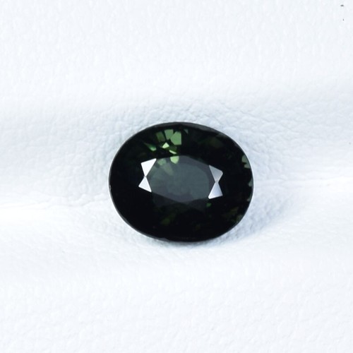 1,28 ct BESTQUALITÄT MOZAMBIK DUNKELGRÜN / NATÜRLICHER TURMALIN - ovaler Edelstein!!