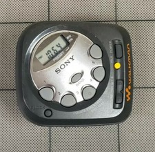 Sony Walkman AM FM Clock Pocket Portable Belt Clip Radio Model SRF-M35