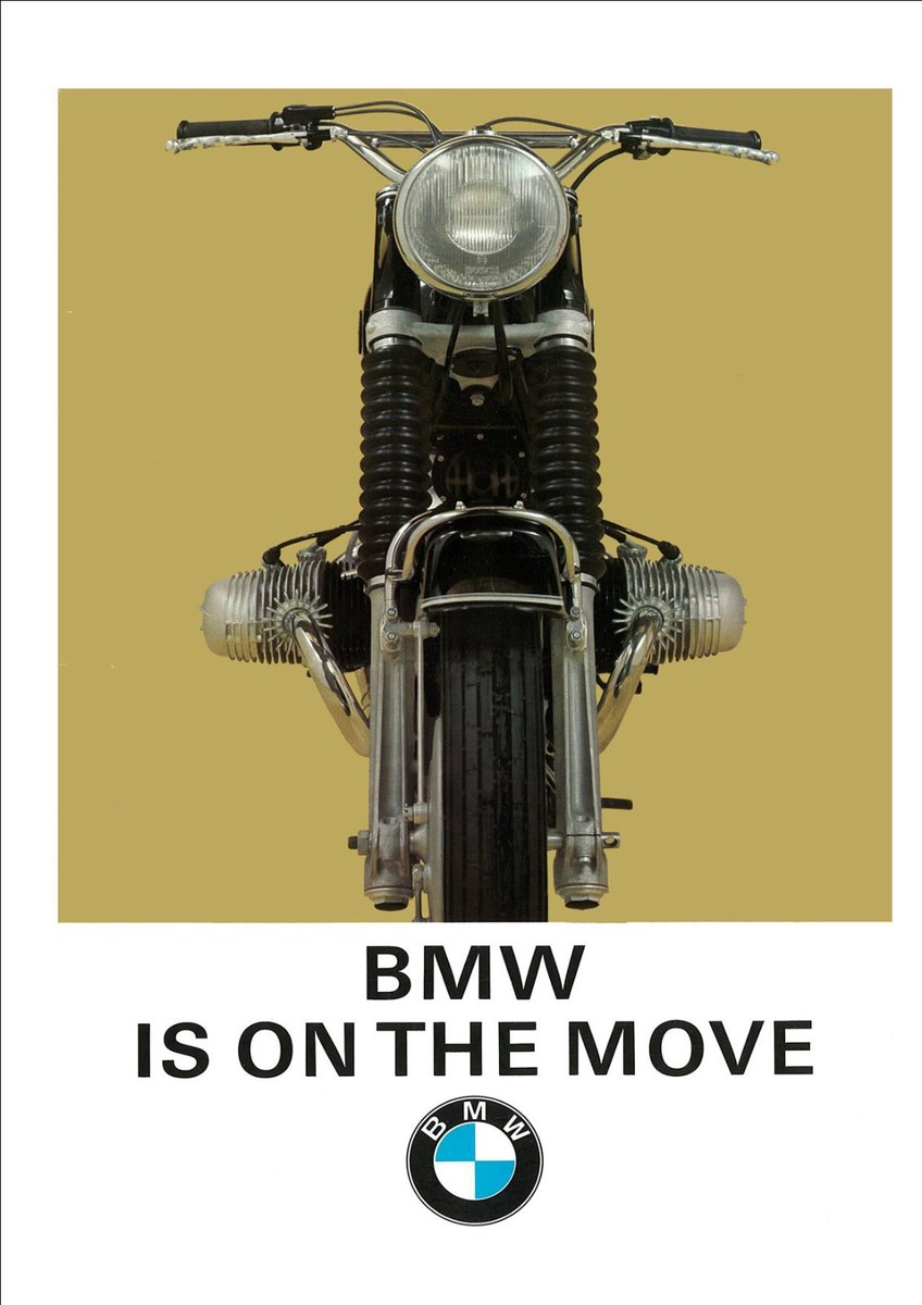 BMW Brochure R69 R69S R60 R50 & US 1960 to 1965 1966 1967