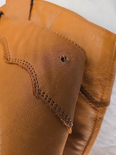 Carmela kniehohe Cowboystiefel Blockabsatz hellbraun Damengröße 5,5 (36) siehe Beschreibung - Bild 6 von 9