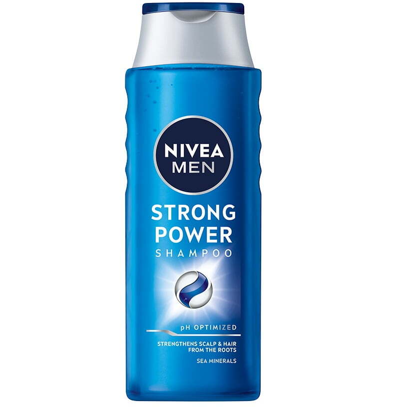 9005800328058 Шампунь Nivea Men Strong Power wzmacniający для мужчин, 400 мл (P1) N